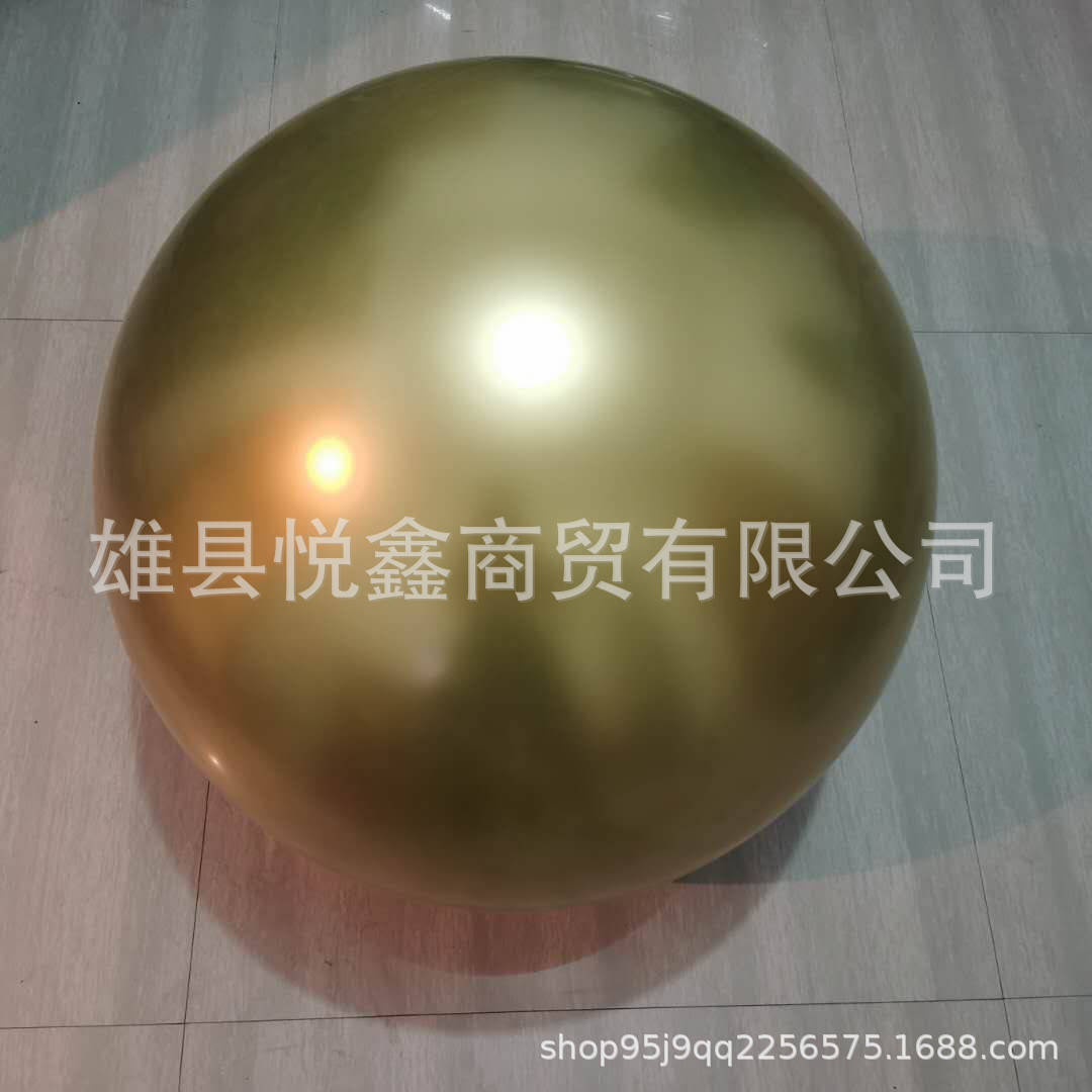 36寸正圆金属气球酒吧ktv超大派对爆求婚结婚礼装饰乳胶地布置球