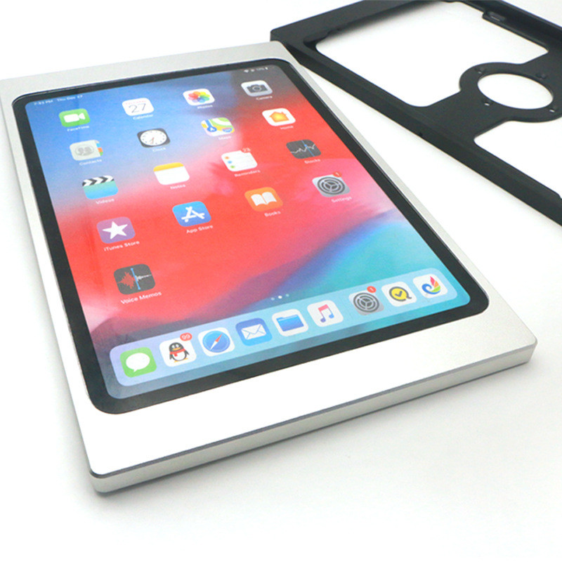 热销平板墙壁支架适用iPad10.9/11英寸铝合金挂墙充电底座防盗安