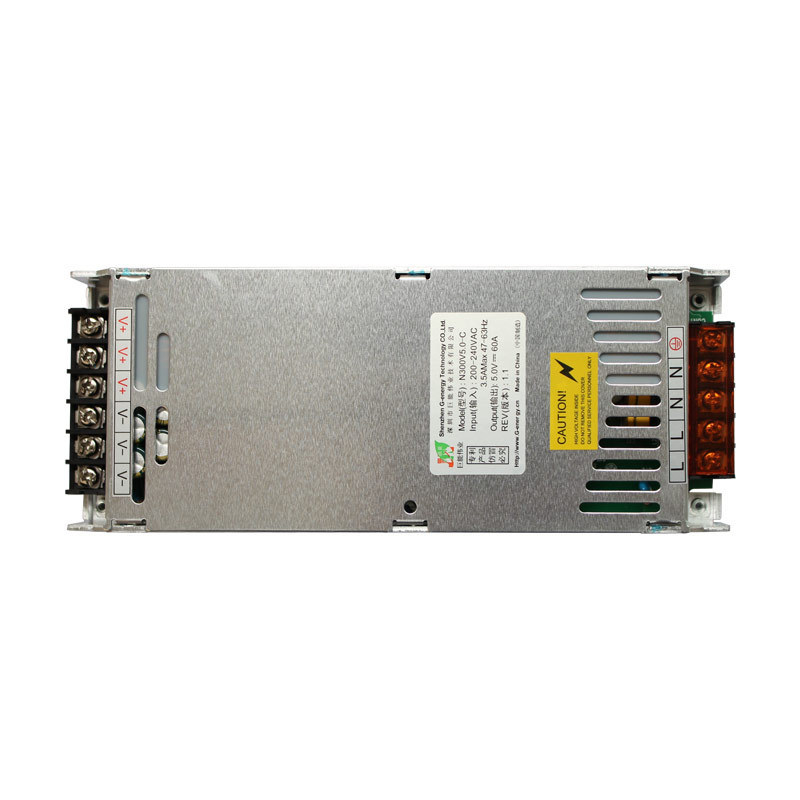 巨能伟业LED开关电源N300V5.0-C全彩LED显示屏超薄开关电源变压器