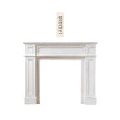 饰柜美式 法式 做旧复古实木田园壁炉装 简约婚礼置物民宿壁炉架摄影