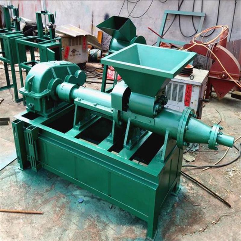 热销螺旋原煤挤棒机六棱方形煤成型机棒高压粉煤制棒设备