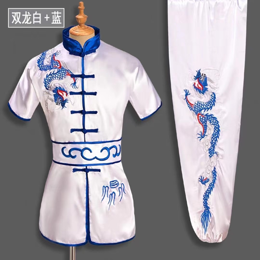 武术服装功夫中国风武术表演服表演服男比赛团队训练功服武馆服装