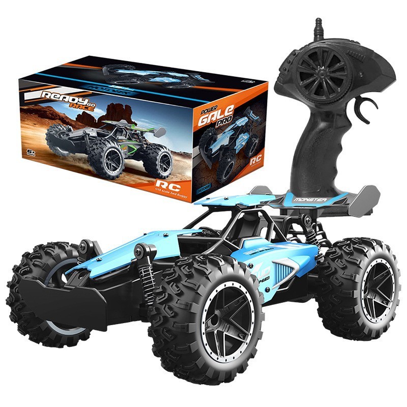 热销跨境热销新品1:18小高速越野车竞速攀爬高速车遥控车