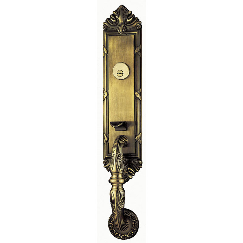 富宇锌合金欧式大拉手锁别墅入户门锁美式防盗门锁