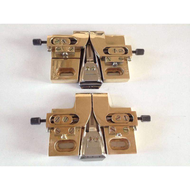 热销现货子喇叭制帽工具量帽尺双针铜镥铜3/8 5/16帽子双针工具