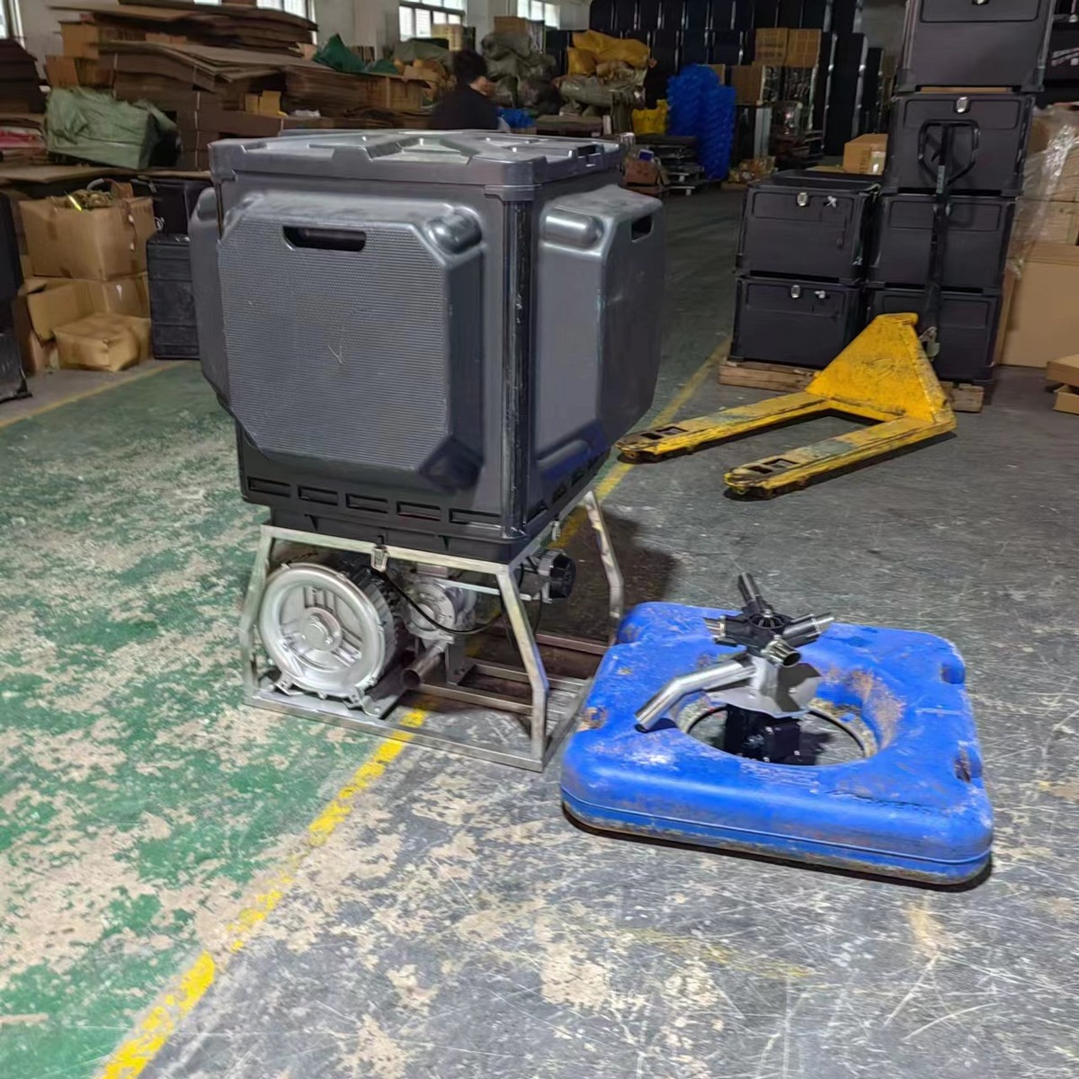 佛山风送投料机组合式风送投料机6包料小风送投料机风送正压厂家