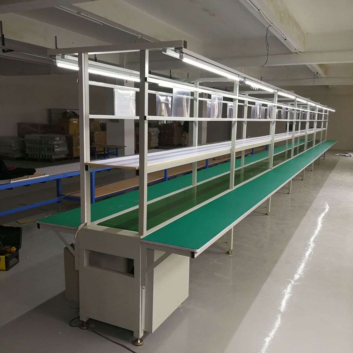 热销电子工厂生产流水线分拣组装装配车间设备物流快递自动化生产