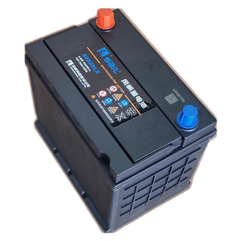 风帆蓄电池80D26L6-QW-70(600)-L12V70A铅酸蓄电池