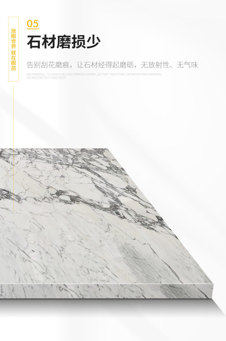 товар из китая 定制天然奢花白大花白中石大理石板材餐桌台面背景墙面板石材批发
