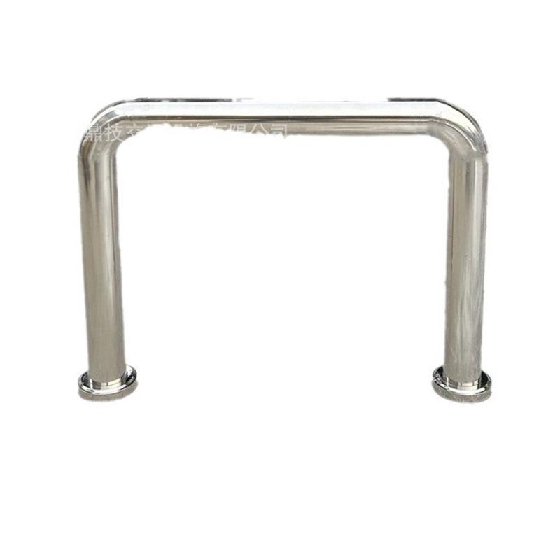 不锈钢挡车护栏公园入口t型l型防撞栏杆隔离通道人行u型m型挡车器