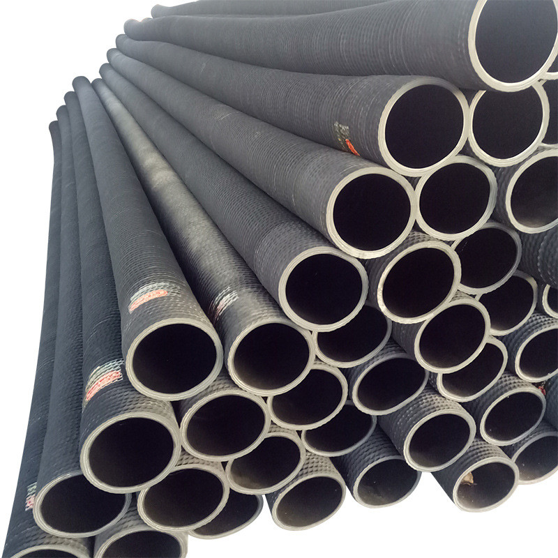胶管加厚橡胶大口径输水吸砂胶管农业工业清理淤泥污水泥浆黑色