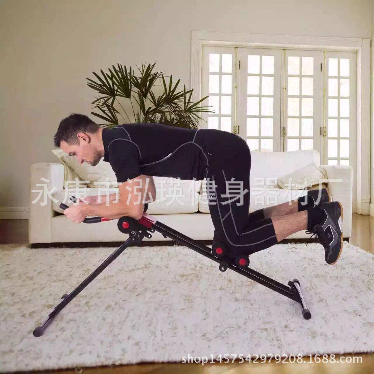 厂家直供收腹机立式美腰机健身器材室内多功能过山车健腹器
