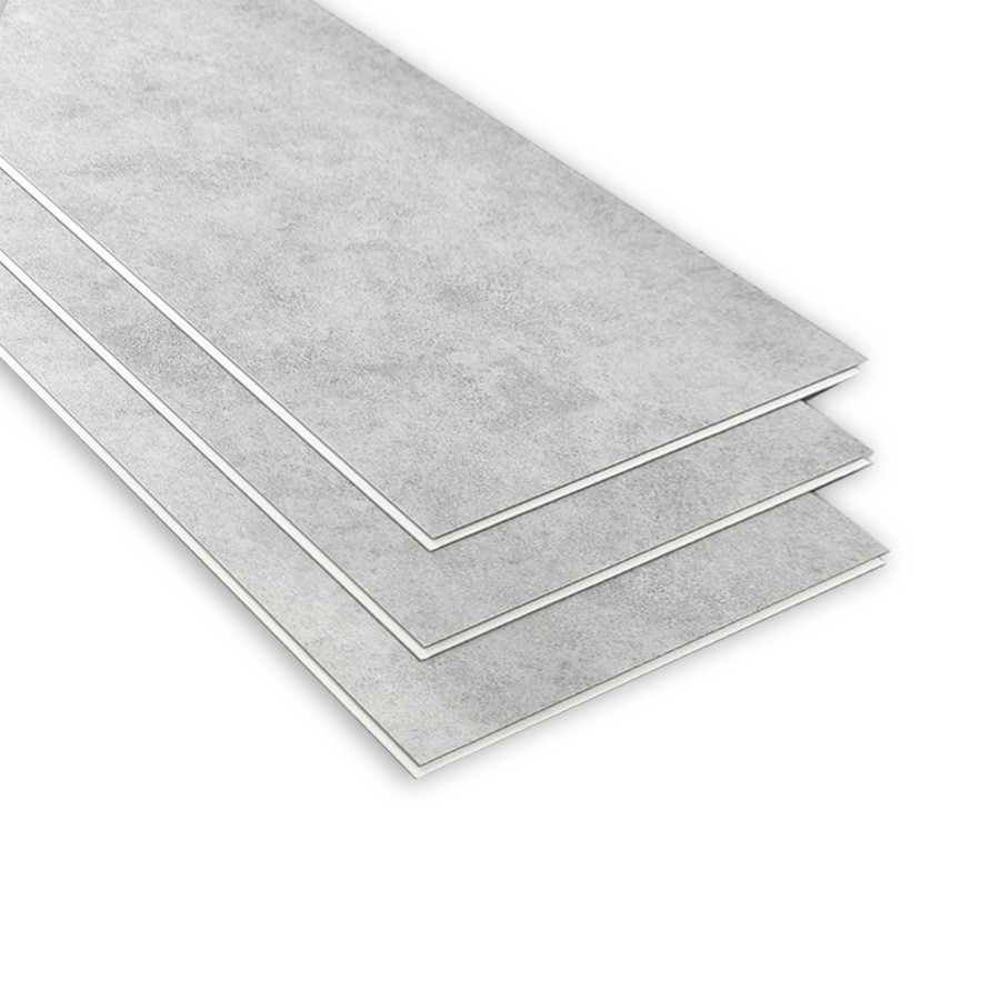 工厂spc石塑锁扣地板定制白底新料加厚室内拼接石塑复合卡扣地板