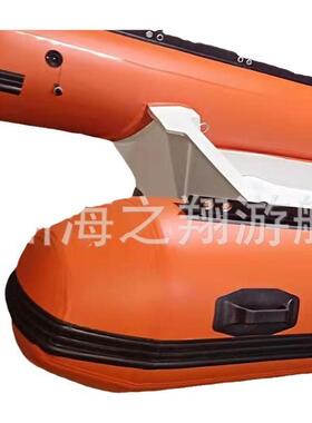 云帆玻璃钢底底硬充气船rib艇充气快艇游艇旅行野营橡皮艇