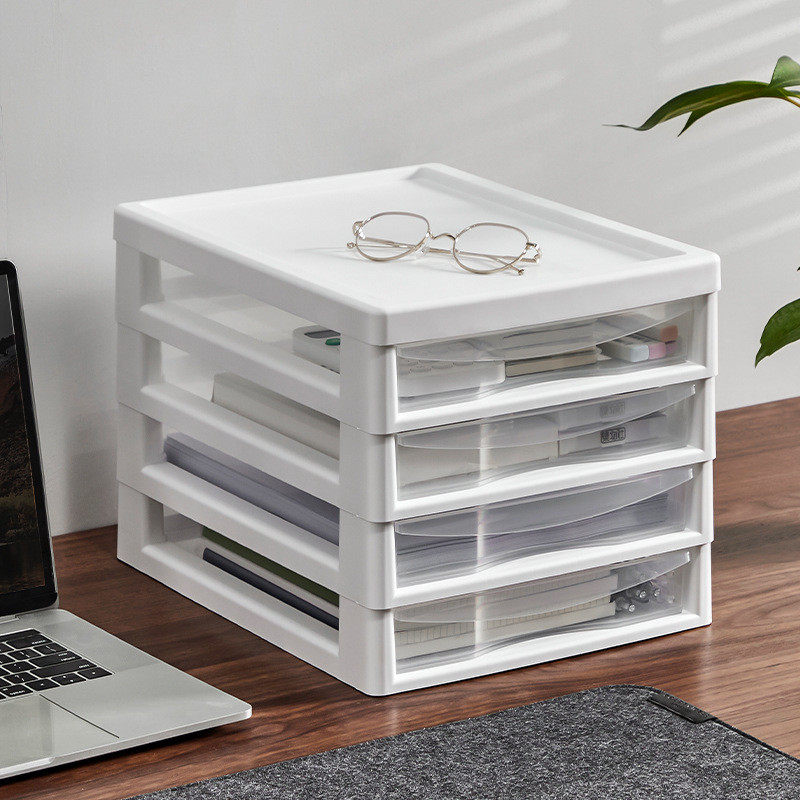 办公室桌面收纳盒多层置物架书桌下抽屉式收纳柜落地文具整理西辰,收纳整理,手机收纳盒,淘宝优惠券,粉丝福利购,淘宝优惠卷