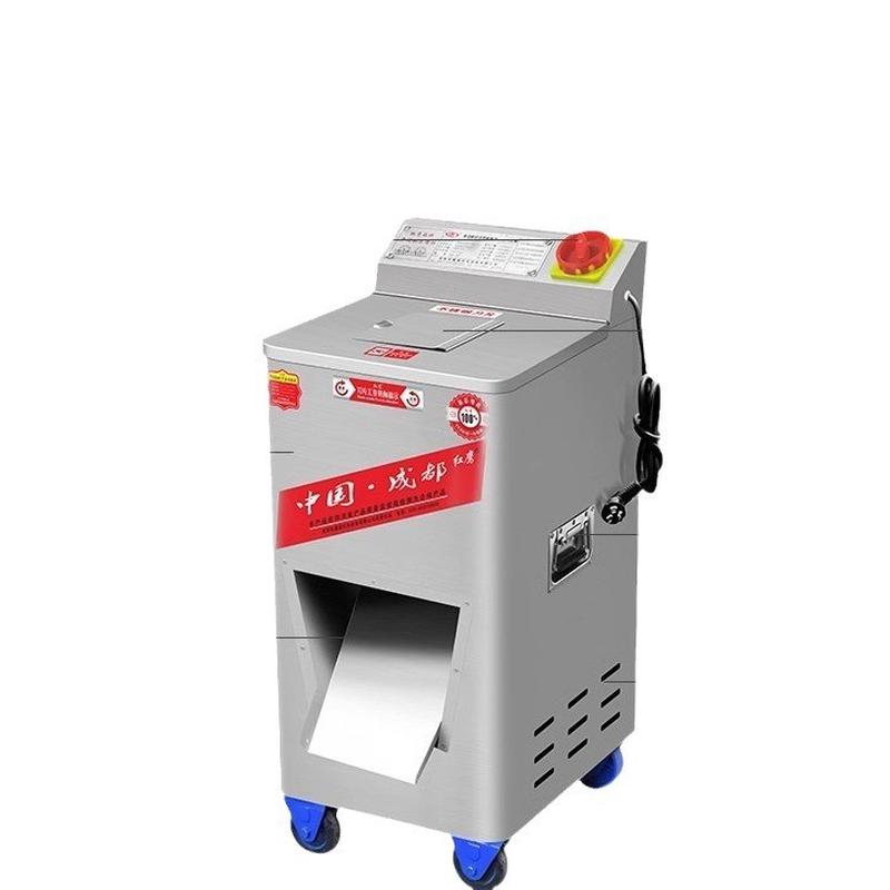 热销切肉机。机单双切机，切黄喉机切片切丝不锈钢