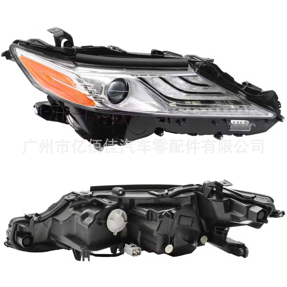 热销2018-2021凯美瑞camry转向照明大灯前xse/xle美版us头灯照灯