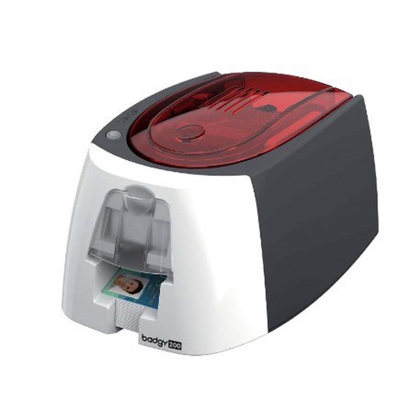 爱立识EVOLISBADGY100200证卡打印机小批量PVC塑料胸牌卡打印机