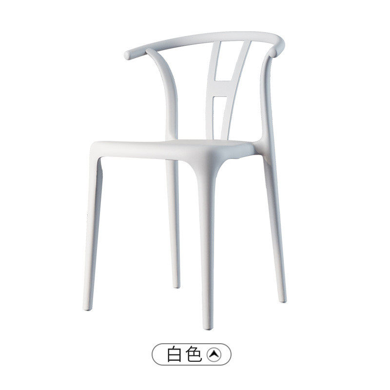 塑料椅子靠背北欧餐椅加厚简约现代胶凳子书桌学习家用餐桌椅餐