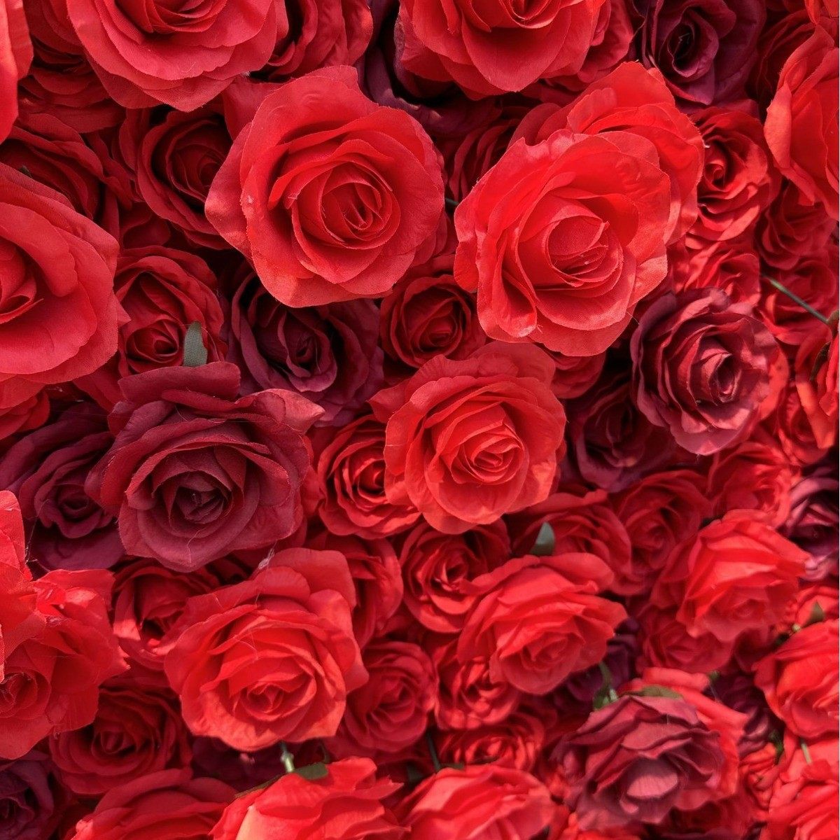 布底花墙外贸工厂仿真红色背景墙花朵绿植花艺背景墙玫瑰婚庆装