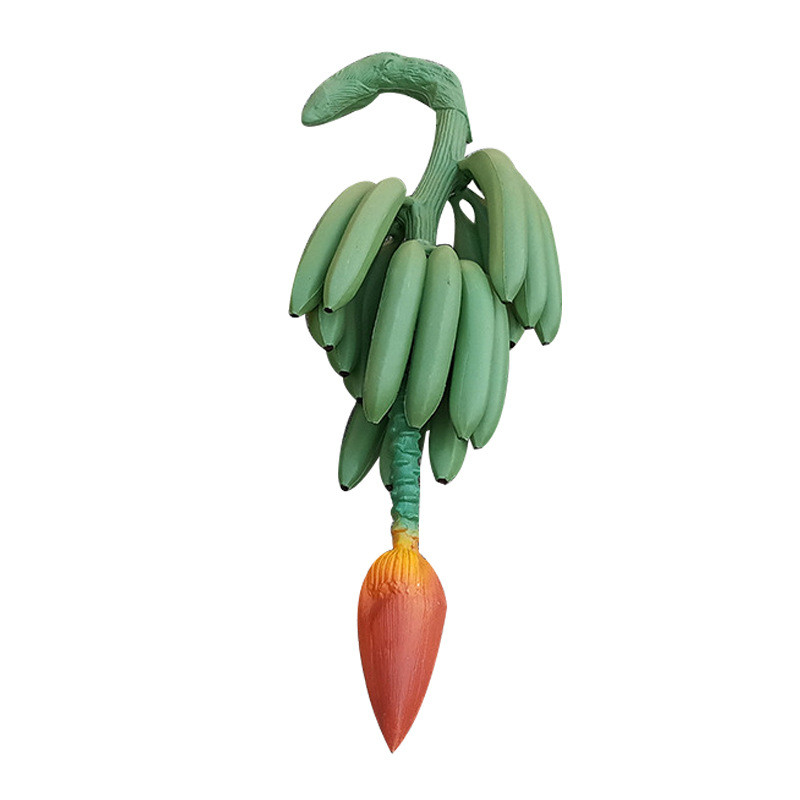 仿真香蕉果芭蕉水果熟热带果塑料果芭蕉树配件表演拍摄道具