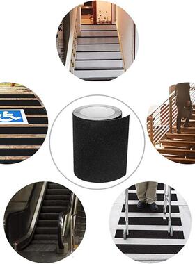 PVC磨砂胶带黑色防滑胶带30CMX10M防滑耐磨台阶楼梯防滑贴