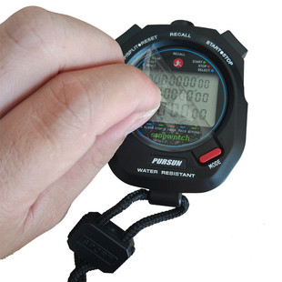 追子日电秒表ps 表 1005三排显示百分之一秒跑步田径运动健身码