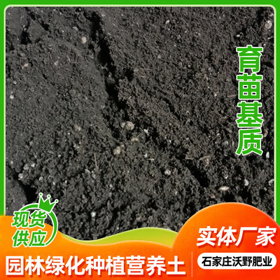 育苗基质园艺种植栽培基质园林绿化种植用养花种菜营养土腐殖土