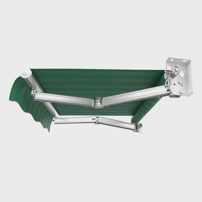 遮阳棚伸缩式雨棚手摇户外遮阳雨棚阳台屋檐庭院门面铝合金雨棚