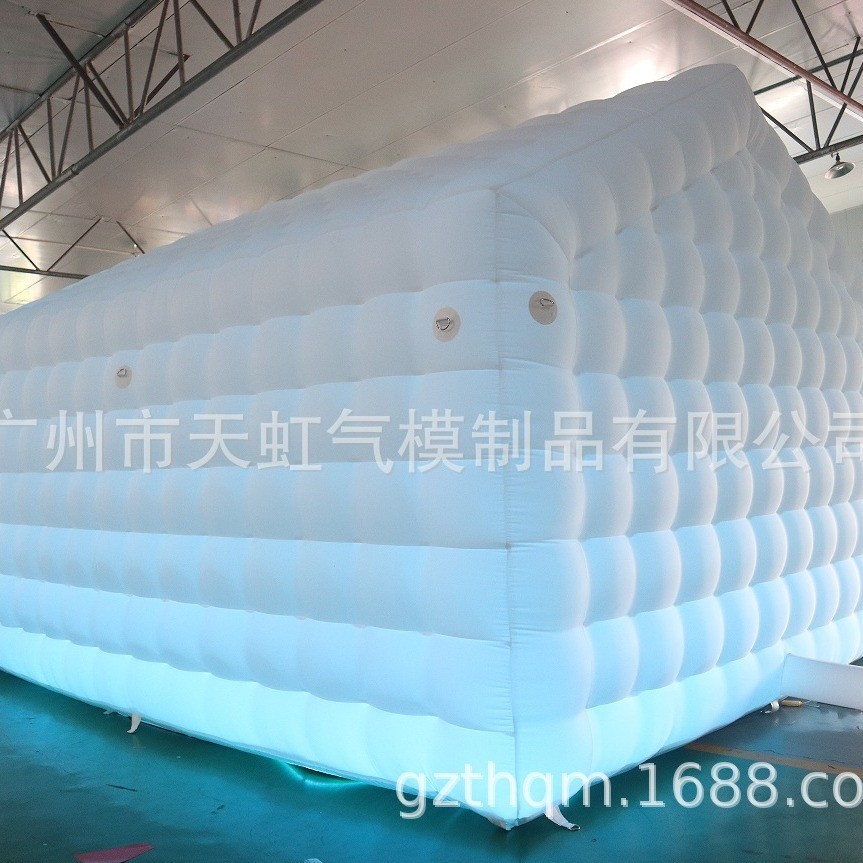 户外商用充气帐篷牛津布大型婚庆便捷式充气帐篷可移动