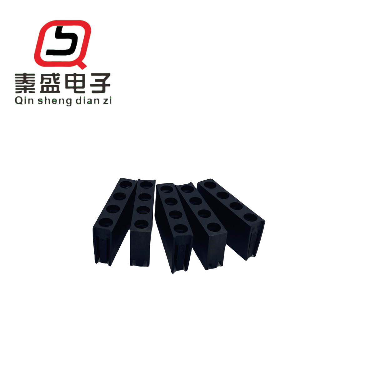 秦绝缘绝缘四孔四方正单孔座子盛单孔座子pc板间隔柱绝缘支撑