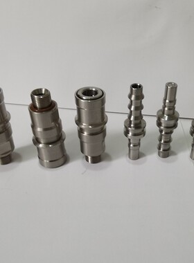 热销304不锈钢互换接头史陶比尔连接器cpu水冷兼容服务器气动快速