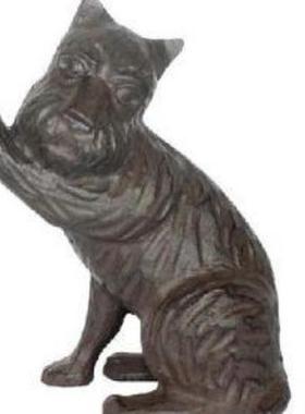 铸铁铁艺金属防风小狗直供 精美铁艺摆件 外贸出口 厂家门挡