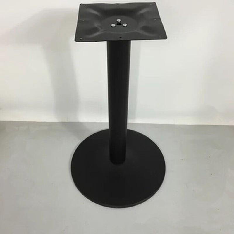 批发餐吧台脚餐台脚不锈钢桌脚铸铁底盘金属铁艺餐桌支架桌子腿