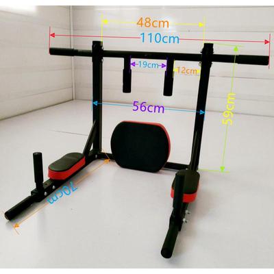 墙上单杠引体向上器沙袋室内健身器材墙体打孔单杠家用架子双杠架