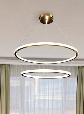 热销工厂外销智能家居70w4900lm2700kled吊灯现代简约