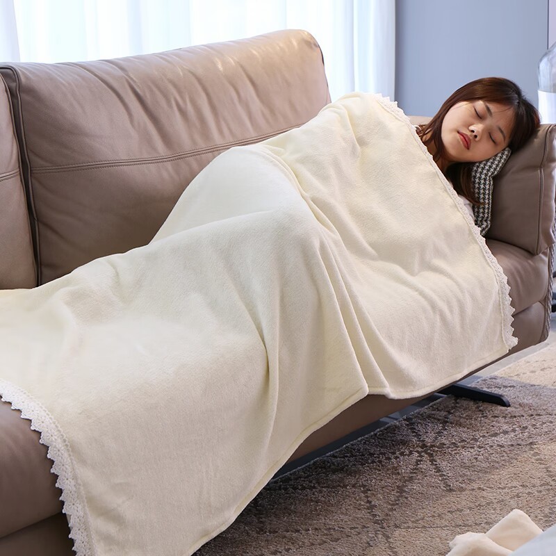 gz6m盖毯用午休毯子沙发办公室午睡躺椅小毛毯小被子空调毯