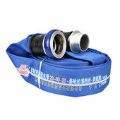 消防水带厂家定制涤纶长丝消防水带高压加厚聚氨酯有衬里消防水带