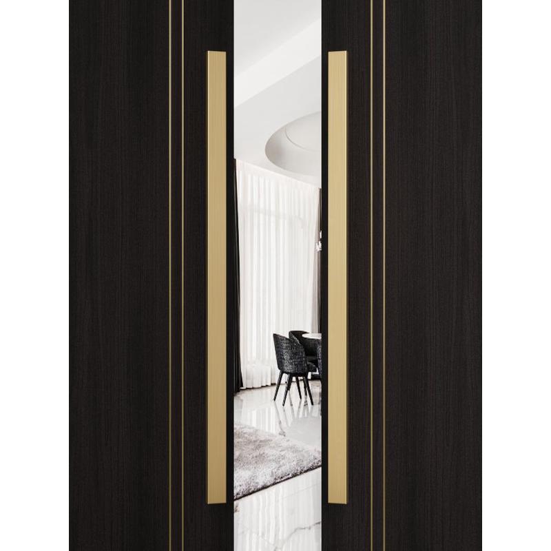 86m0中式扶大拉手胡桃木长拉手酒店推拉门简约不锈钢门拉把玻璃门