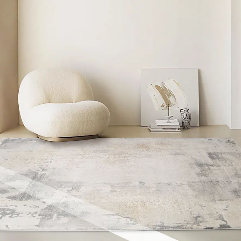 港龙中古风地毯客厅沙发茶几毯简约现代北欧卧室床边家用满铺高级