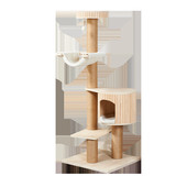 木制批发猫架子豪华立式 猫爬架太空舱跳台多层厂家猫窝猫树一体