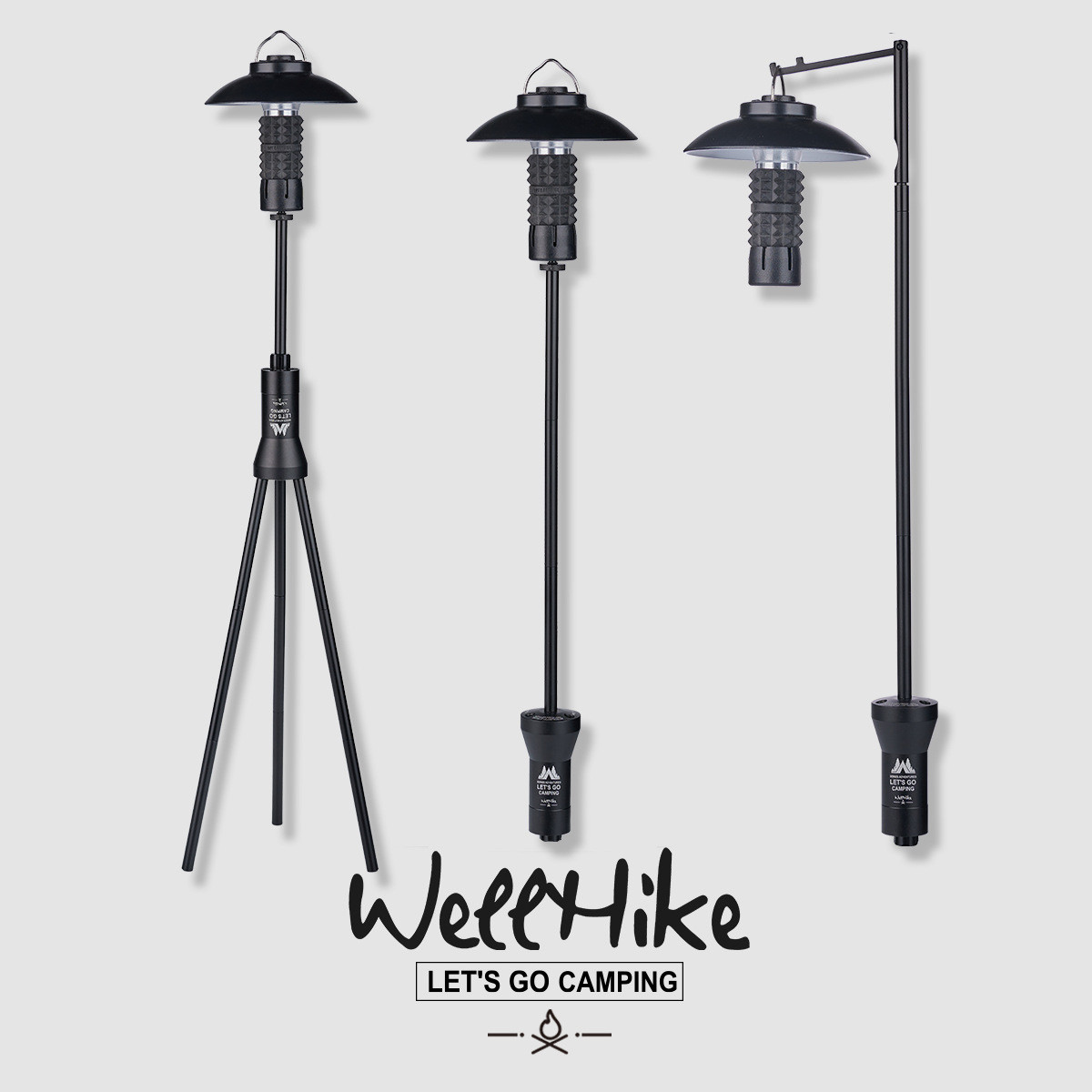 热销38款豪华三脚架露营灯架灯架多功能支架桌面灯架