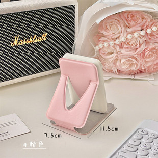 小镜折叠化妆镜便携家用台式桌面镜带灯随身学生宿舍梳妆led新品