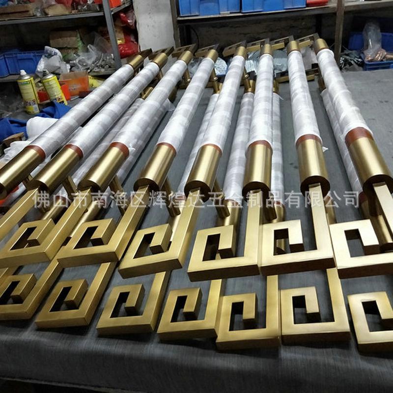 不锈钢拉手玻璃门拉手中式大门拉手入户别墅住宅小区酒店大门把手