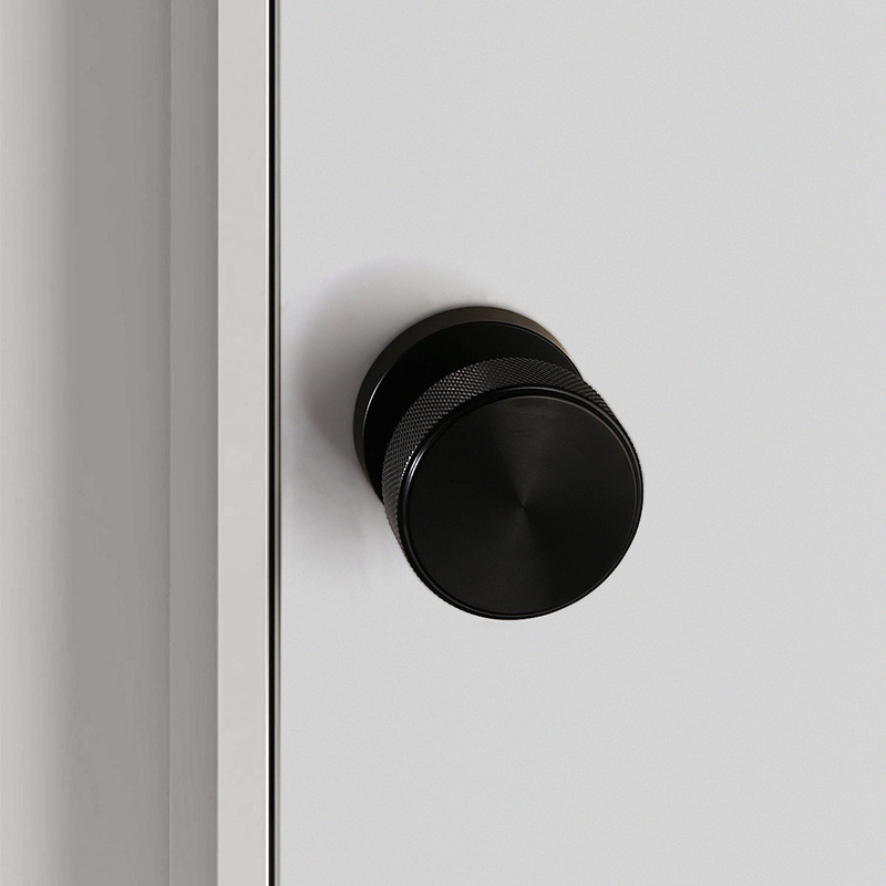 帕戈型材把手精雕隐形门单面门锁轻奢背景墙铜拉丝门锁家用暗门铝