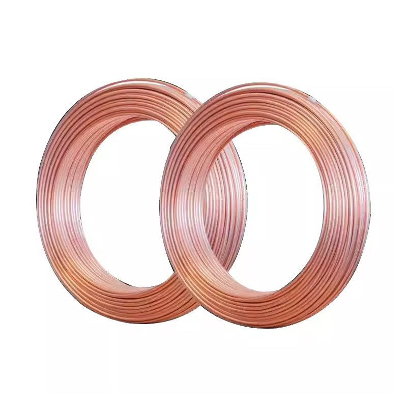 厂家供应t2紫铜盘管冷凝器空调铜管薄壁铜管保温紫铜管可零切