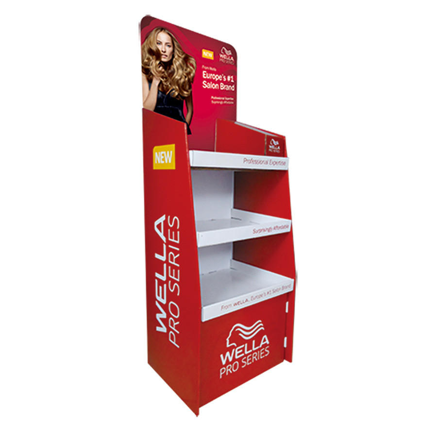 纸工厂展柜定制纸架子超市陈列促销源头货架瓦楞硬纸板展示架