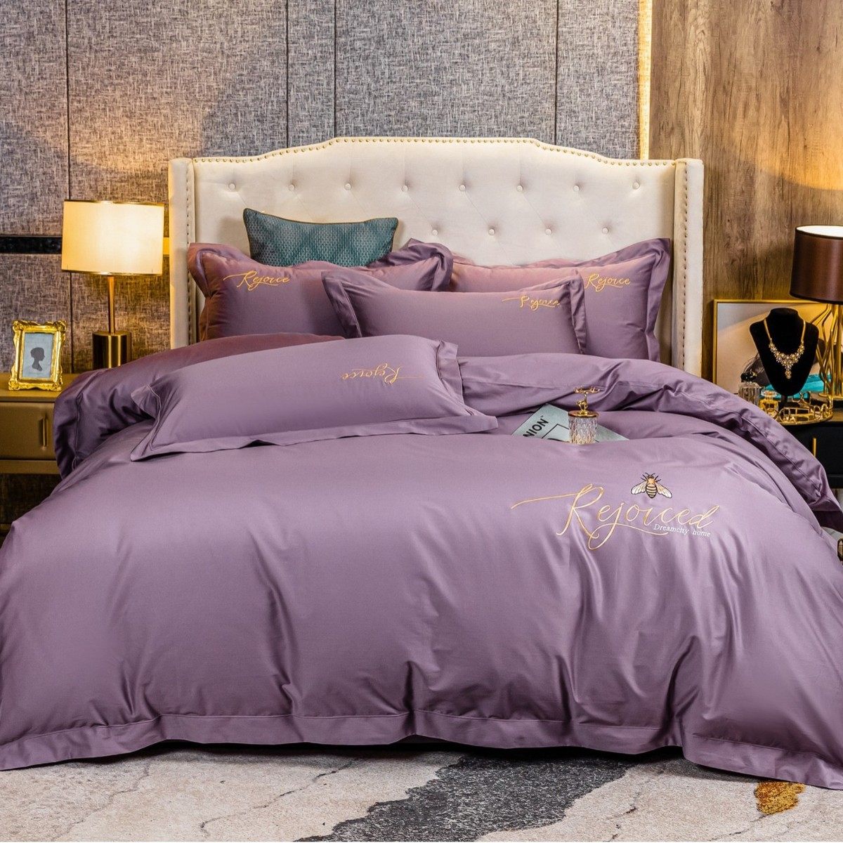 厂家直销100支全棉边带四件套简约床单床上用品四季可用批发代发,床上用品,床品套件/四件套/多件套,淘宝优惠券,粉丝福利购,淘宝优惠卷