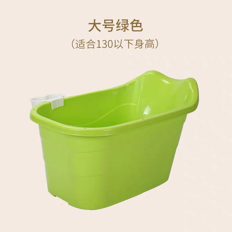 批发儿童洗澡桶塑料家用加带盖婴幼儿泡澡桶浴桶宝宝洗澡盆大号坐