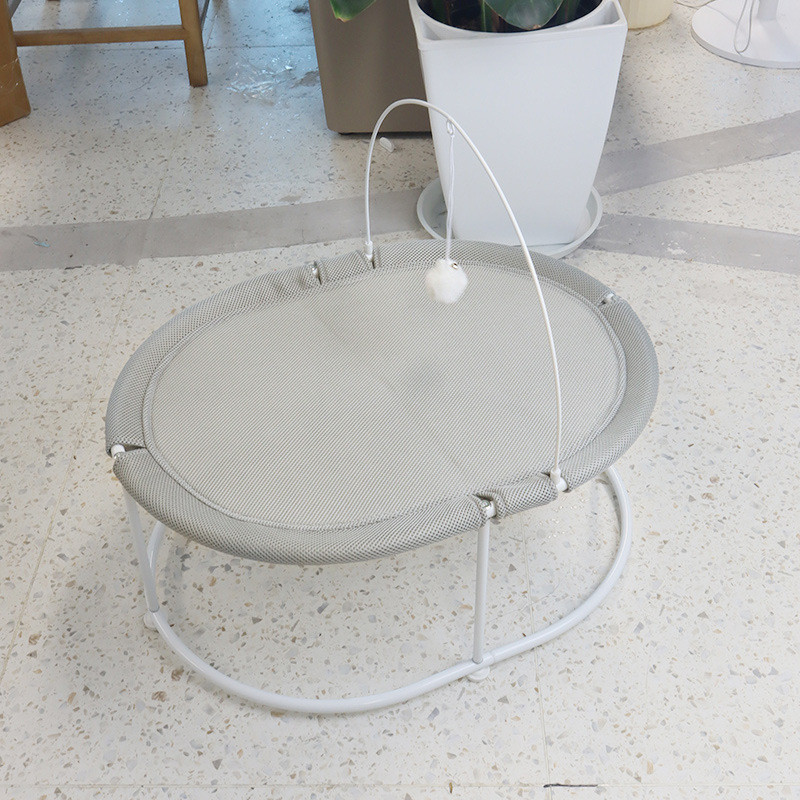 铁架床猫窝猫床离地防潮透气网布猫咪床可拆洗宠物吊篮夏季新款